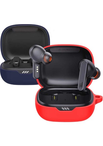 Jbl Dalgası 300TWS İçin Silikon Koruyucu Kılıf Koyu Mavi (Yurt Dışından)