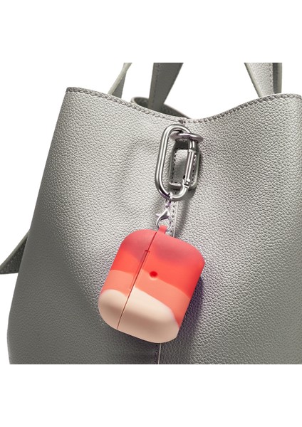 3 Pembe + Açık Kırmızı + Turuncu + Kırmızı İçin Gökkuşağı Kulaklık Kılıfı (Yurt Dışından) modelleri