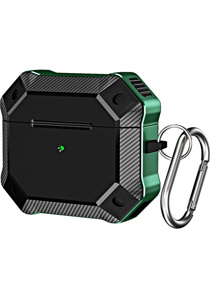 3 Yeşil İçin Tpu + Pc Kulaklık Kılıfı (Yurt Dışından)