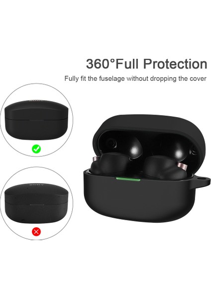 Sony WF-1000XM4 Siyah İçin 2 Pc Kulaklık Kılıfı (Yurt Dışından) fiyatları