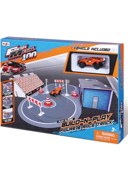 Fresh Metal Figure 8 Race Track Oyun Seti