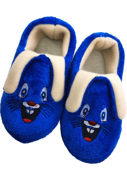 Kışlık Ev Tipi Tavşan Figürlü Sessiz Taban Çocuk Pandufu BT-0662