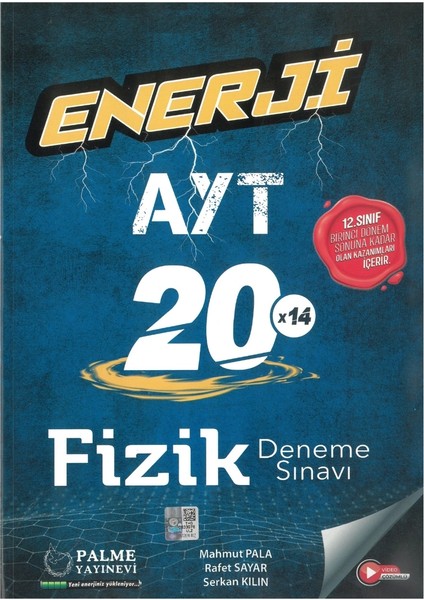 Ilk Dönem AYT Fizik Enerji 20 x 14 Deneme Sınavı