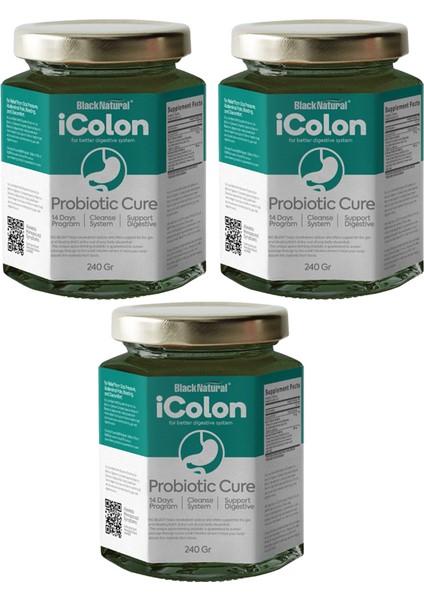 Icolon Probiotic Cure - 3 Adet