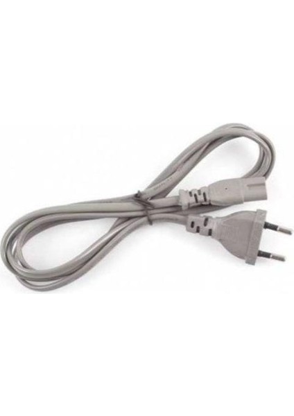 Gri Renk Teyp Power Fişi 1.5 Metre