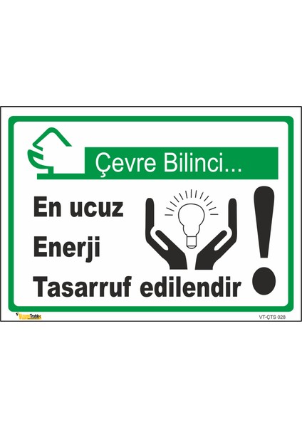 En Ucuz Enerji Tasarruf Edilendir - Isg Levhası