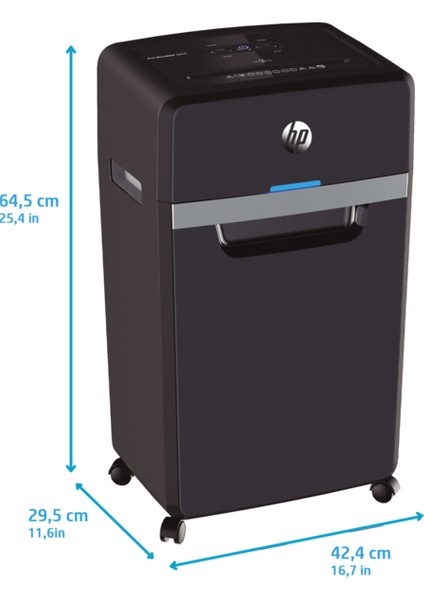 Pro Shredder 24CC Evrak Imha Makinesi/kağıt Kırpma Makinesi - Çapraz/parçaçık Kesim -4 x 35MM-30LT