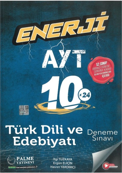 AYT Türk Dili ve Edebiyatı 10 x 24 Deneme Sınavı Ilk Dönem