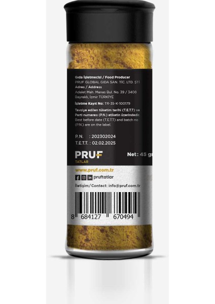 Köri 45 Gr. Cam Şişe
