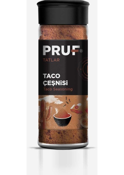 Taco Çeşnisi 45 Gr. Cam Şişe