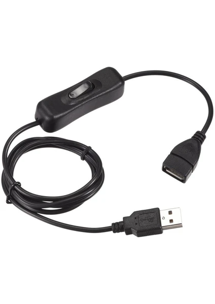 Anahtarlı USB Uzatma Kablosu 3 Metre