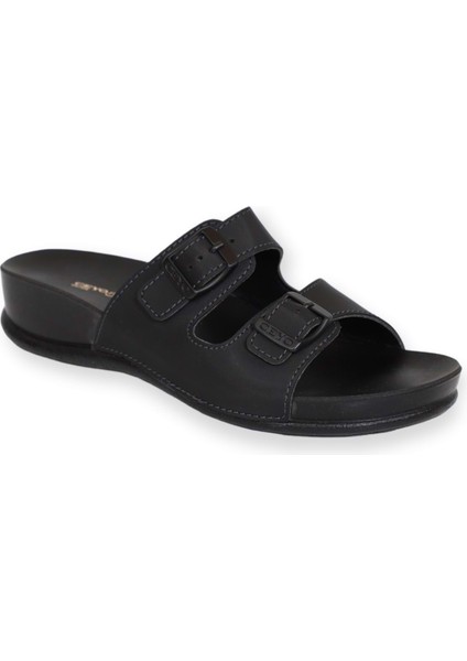 Konfores 1575-OLIVA-7 Tam Anatomik Kadın Terlik - NKT01575-SIYAH-36 fiyatları