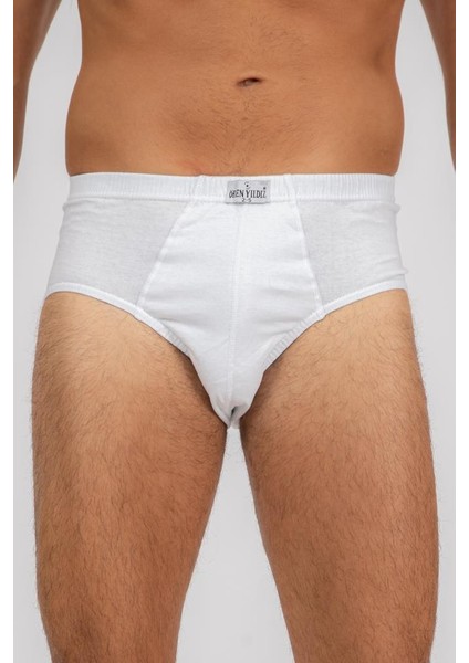 5002-3 3'lü Paket %100 Pamuk Erkek Beyaz Külot modelleri