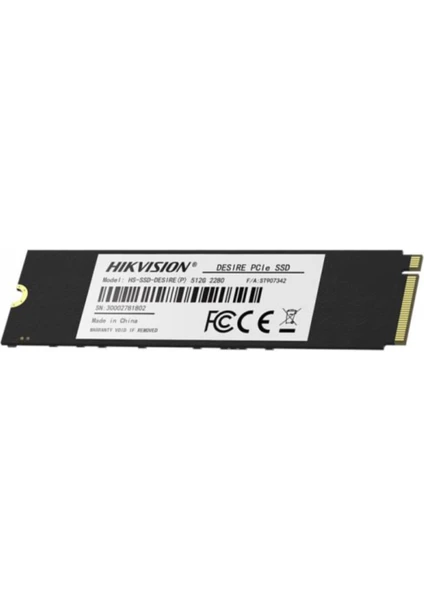 512GB Nvme M.2 Pcıe 2500/1025MB/S  Desıre (HS-SSD-DESIRE(P)/512G)