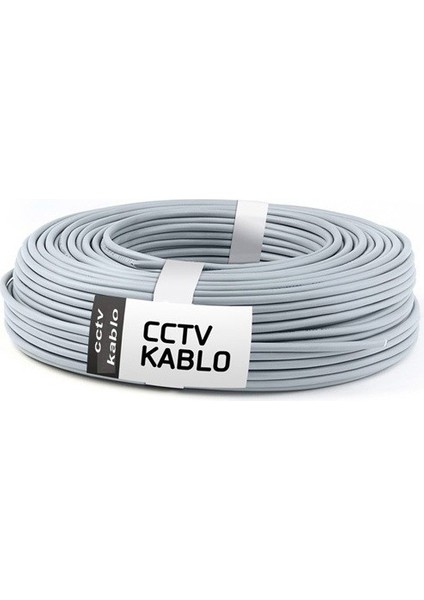 Cctv Kablo 100 Metre (2X1X2X0.22X0.22)