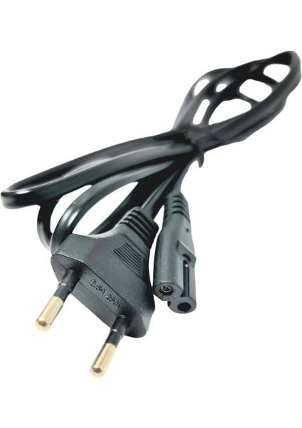 Ac 220VOLT 2.5A Çift Yarık Kablo 1.5mt