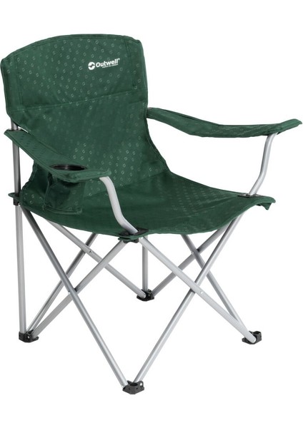 Catamarca Deluxe Konforlu Katlanır Kamp Sandalyesi F.green
