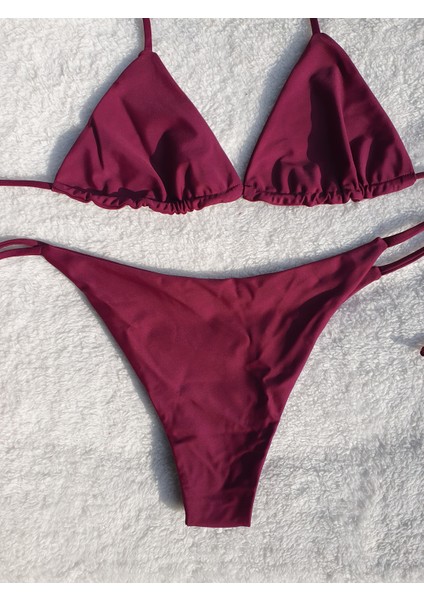 Mürdüm Brazilian Üçgen Bikini