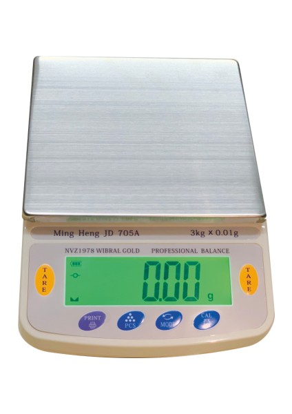 Diamond Dijital Göstergeli Profesyonel Hassas Kuyumcu Terazi NVZ-1978 DJ602A (3 Kg-0.01)