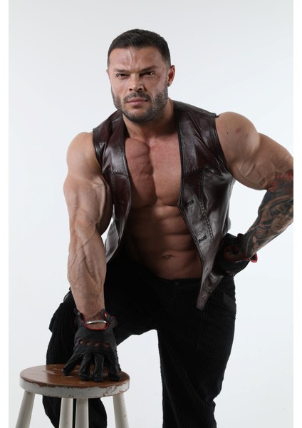 Erkek Deri Yelek indirimleri