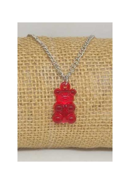 Jelibon Ayıcık Kolye Model 10 Çocuk Kolye