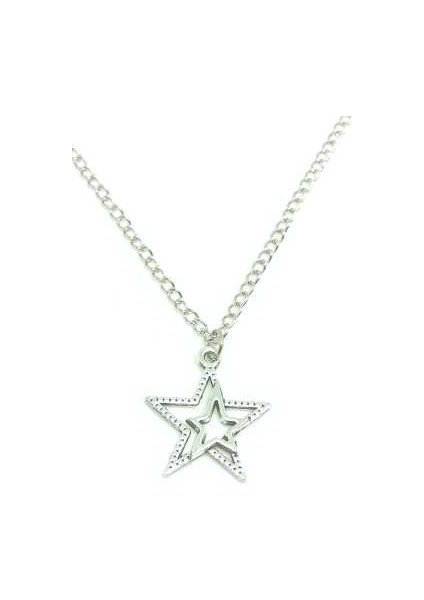 Yıldız Kolye Zincirli Model 1