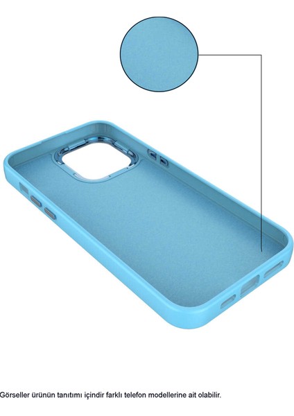 Xiaomi Poco M5S Kapak Renkli Metal Kamera Çerçeveli First Class Içi Kadife Lasnman Kılıf - Lacivert modelleri