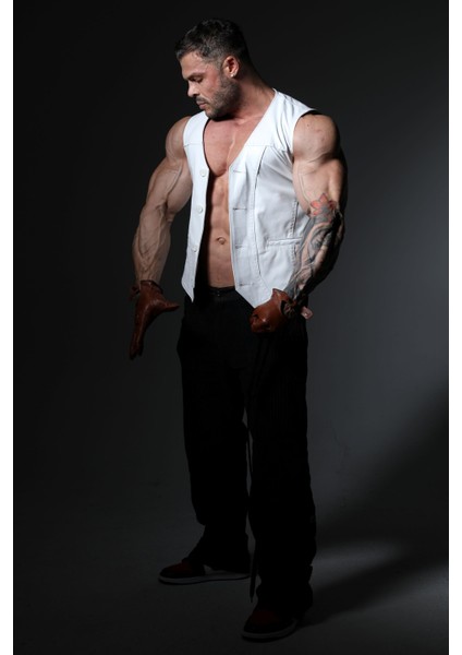 Erkek Hakiki Deri Yelek indirimleri