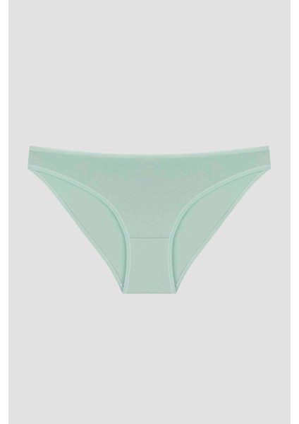 Renkli Çiçek Desenli 5li Slip Külot modelleri