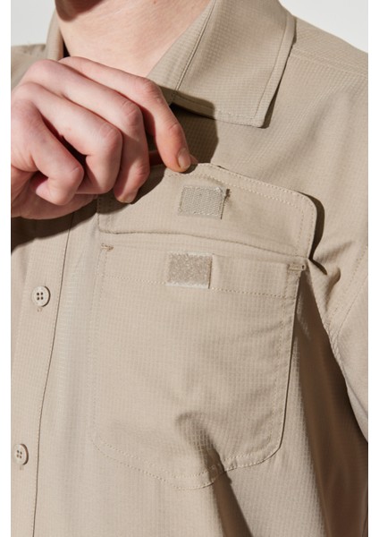 All Terrain GearAll Terrain Gear Regular Fit Normal Kesim Esnek Taş Rengi Kısa Kollu Gömlek indirimleri