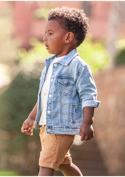 Erkek Bebek Keten Şort Bej 1288 fiyatları