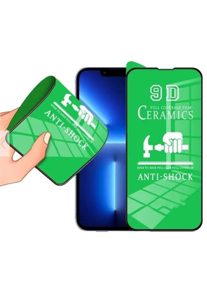 iPhone 13 Esnek Nano Tam Ekran Koruyucu Seramik Cam