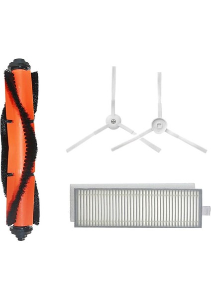 Xiaomi Vacuum Mop 2in1 Essential (Mjstg1) Robot Süpürge Uyumlu 3'lü Yedek Parça Seti