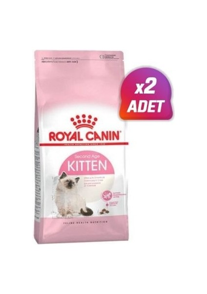 2 Adet - Royal Canin Kitten Yavru Kedi Maması 4 kg