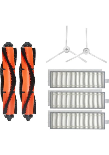 Xiaomi Vacuum Mop 2in1 Essential (Mjstg1) Robot Süpürge Uyumlu 7'li Yedek Parça Seti