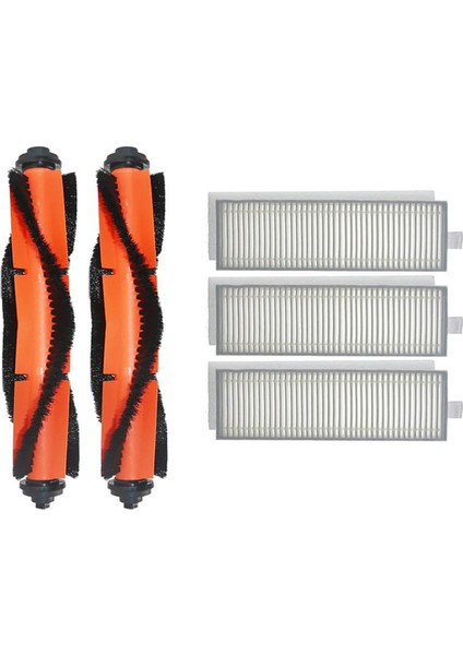 Xiaomi Vacuum Mop 2in1 Essential (Mjstg1) Robot Süpürge Uyumlu 5'li Yedek Parça Seti