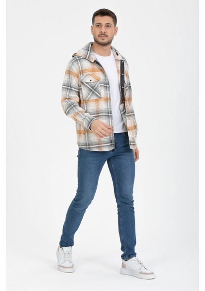 Sabit Kapşonlu Oduncu Gömlek fırsatları