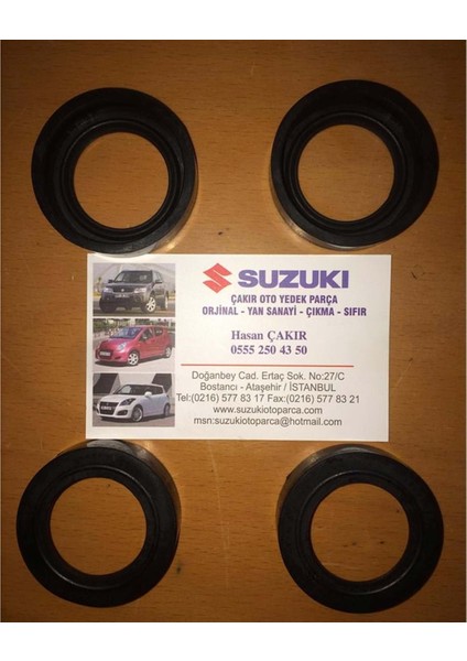 Suzuki Vitara 1.6 16V Buji Üst Contası 4 Adet