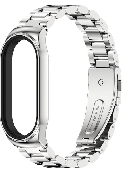 Xiaomi Mi Band 7/7 Nfc Gümüş Için Cs Paslanmaz Ste Watch Band (Yurt Dışından) fırsatları