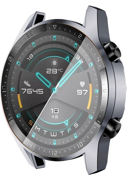 46MM Tpu Her Şey Dahil Saat Kılıfı Gri (Yurt Dışından) modelleri