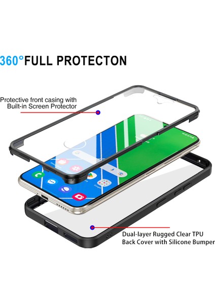 Galaxy S23 Için Yumuşak Tpu Ekran Koruyucu Telefon Kılıfı - Mavi (Yurt Dışından) fiyatları