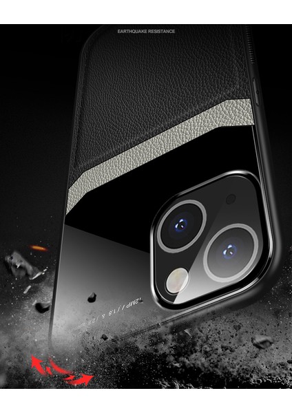 Apple iPhone 14 Için Tpu Cam Lens Korumalı Telefon Kılıfı - Kahverengi (Yurt Dışından)