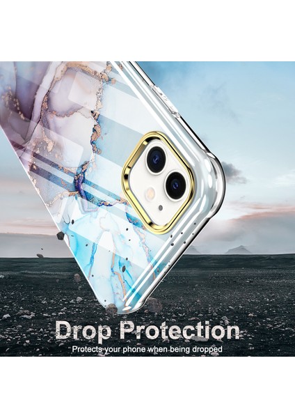 Apple iPhone 14 Pro Için Desen Tpu Tampon Telefon Kılıfı - Mavi (Yurt Dışından) indirimleri