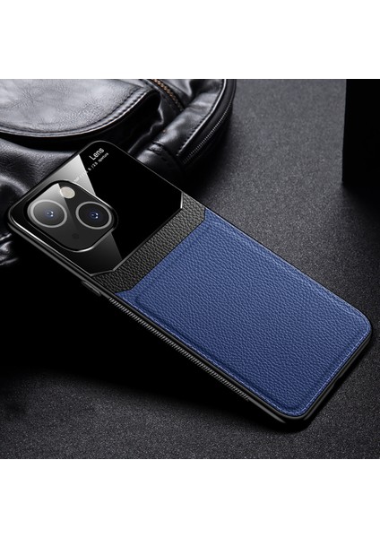 Apple iPhone 14 Için Tpu Cam Lens Korumalı Telefon Kılıfı - Mavi (Yurt Dışından)