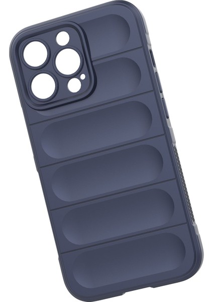Apple iPhone 14 Pro Max Için Yumuşak Kauçuk Telefon Kılıfı - Lacivert (Yurt Dışından) indirimleri