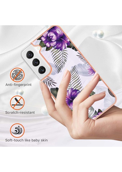 Galaxy S23+ Için Ince Desenli Tpu Tampon Telefon Kılıfı - Mor (Yurt Dışından) fiyatları