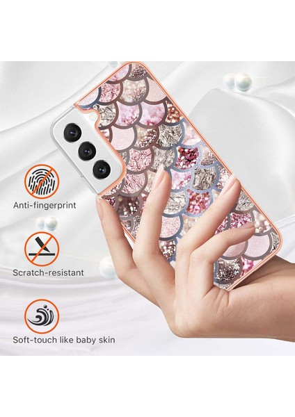 Galaxy S23 Için Ince Desenli Tpu Tampon Telefon Kılıfı - Pembe (Yurt Dışından) fiyatları