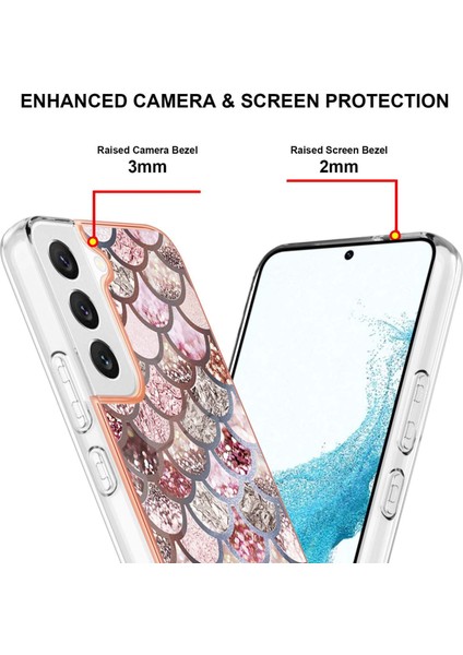 Galaxy S23 Için Ince Desenli Tpu Tampon Telefon Kılıfı - Pembe (Yurt Dışından) fırsatları