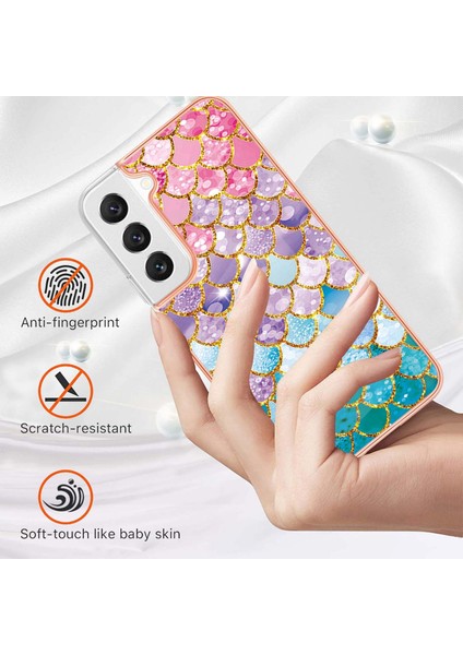 Galaxy S23 Için Ince Desenli Tpu Tampon Telefon Kılıfı - Renkli (Yurt Dışından) fiyatları