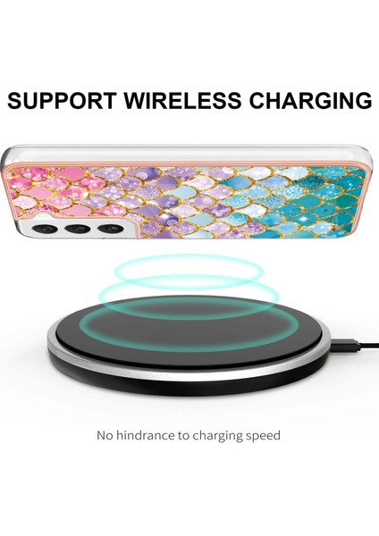 Galaxy S23 Için Ince Desenli Tpu Tampon Telefon Kılıfı - Renkli (Yurt Dışından) modelleri